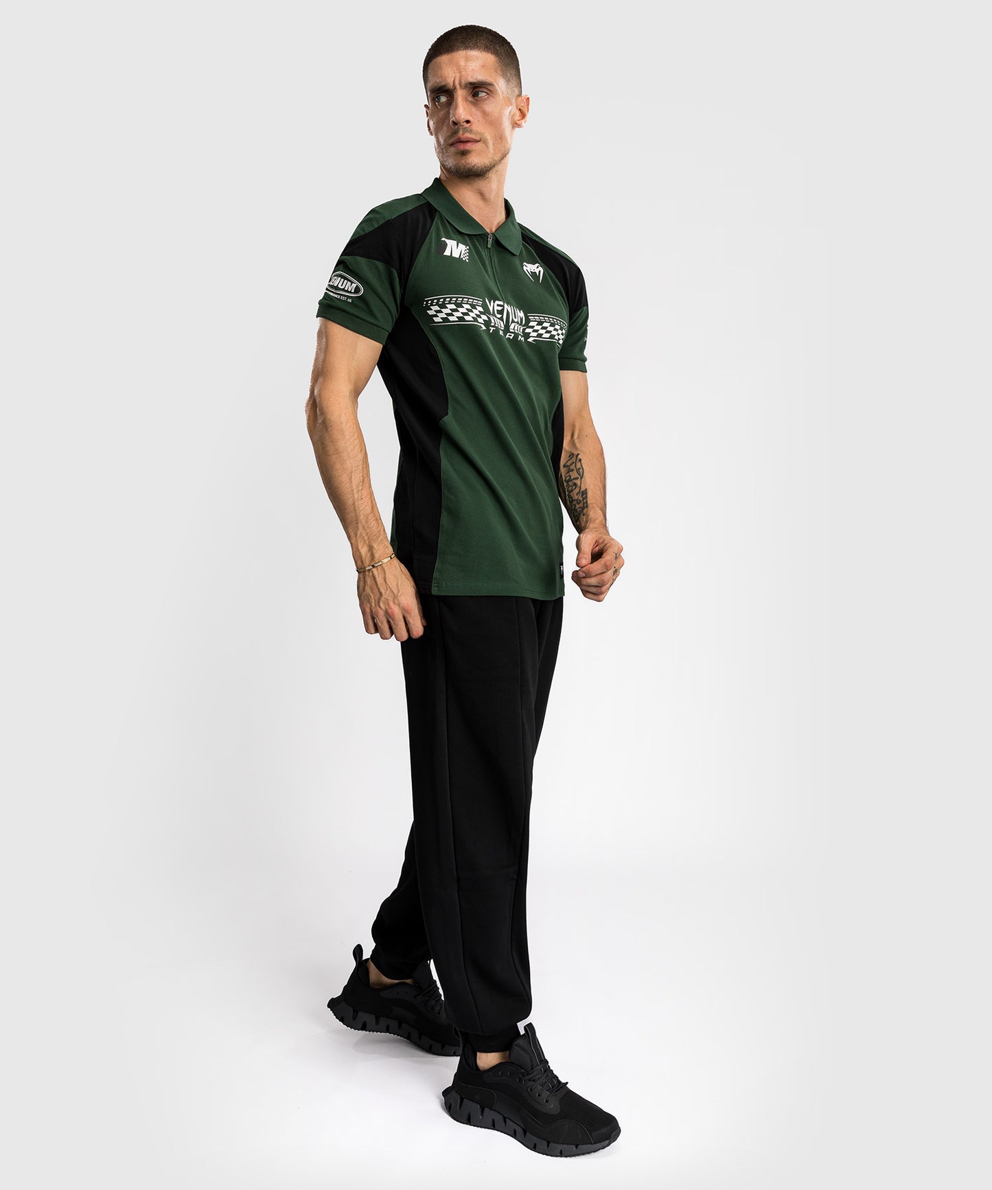 Polo en Coton Venum Motorsport - Vert Profond