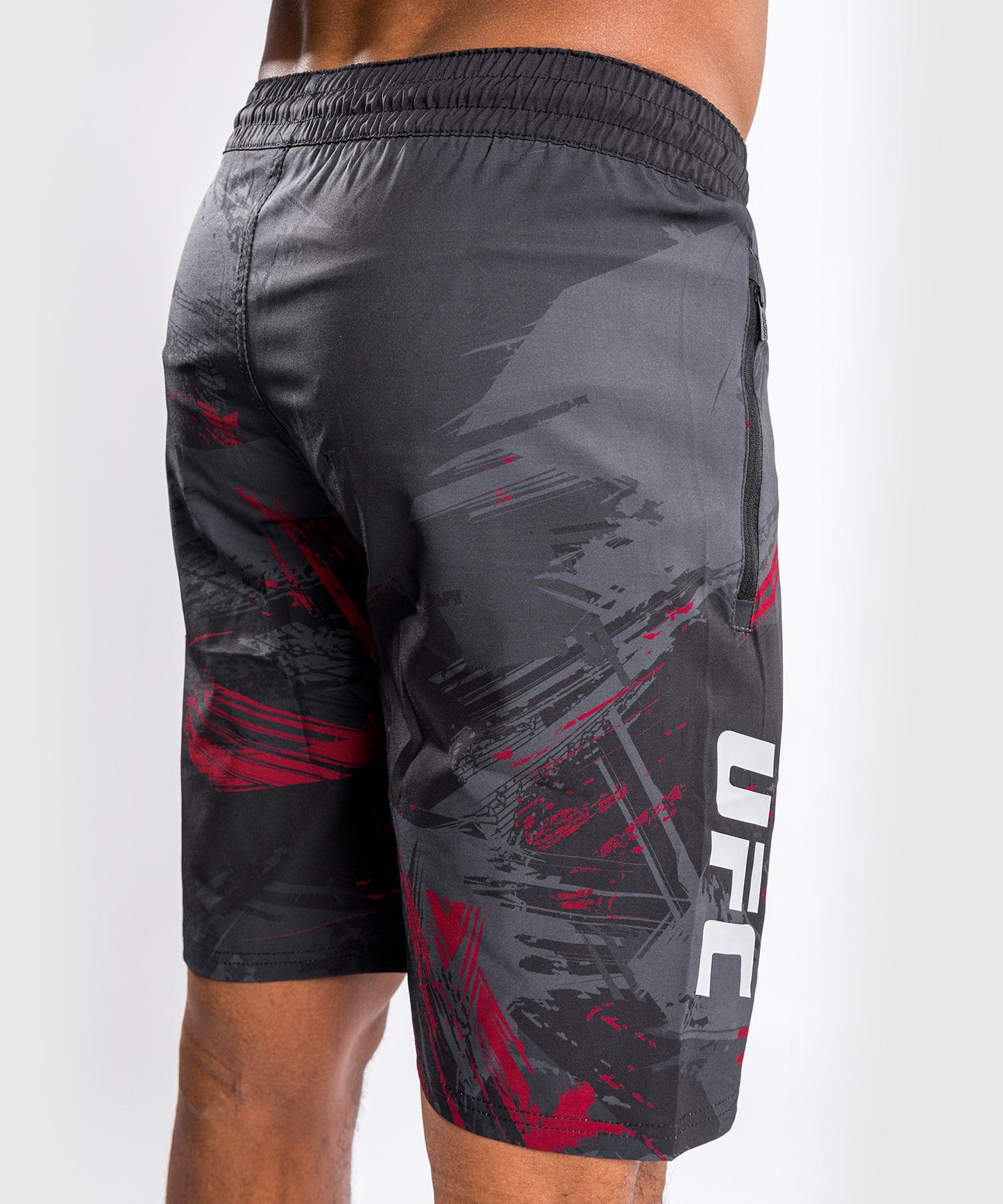 Venum Authentic Fight Week 2.0 UFC Training Shorts - Black/Red