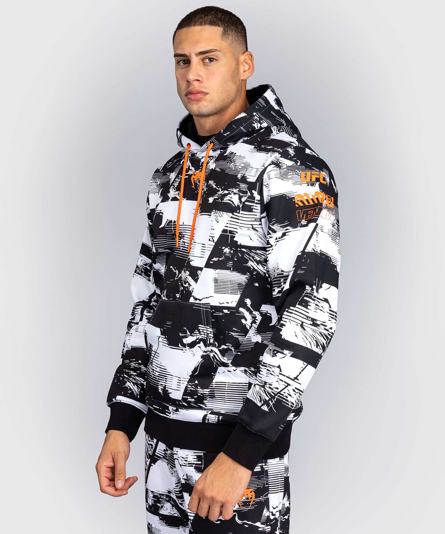 Men's UFC Zenith by Venum White Authentic Fight Week Pullover Hoodie