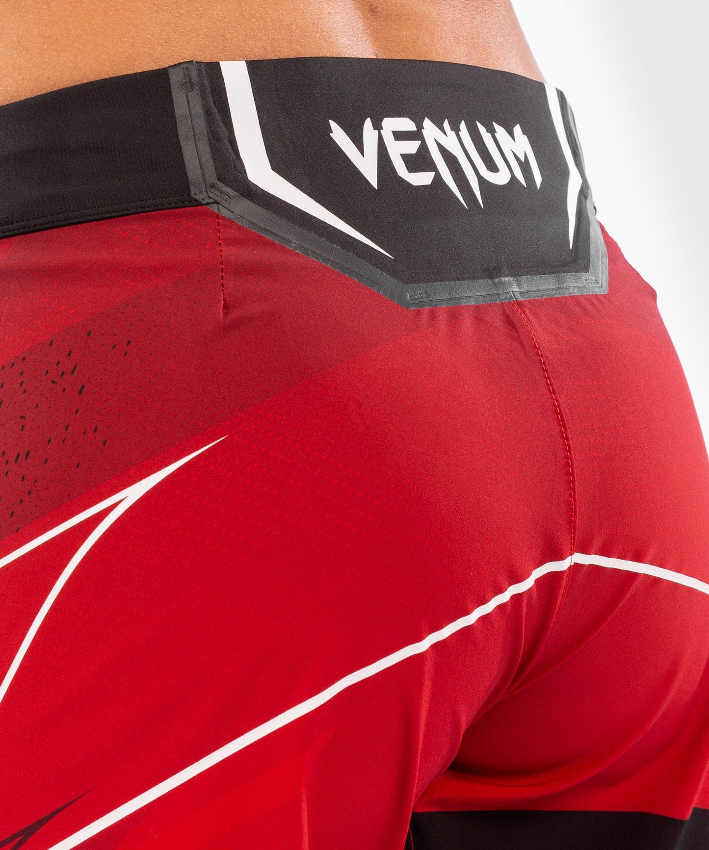 Women's UFC Fightshort Venum Authentic Fight Night - Long Cut - Red