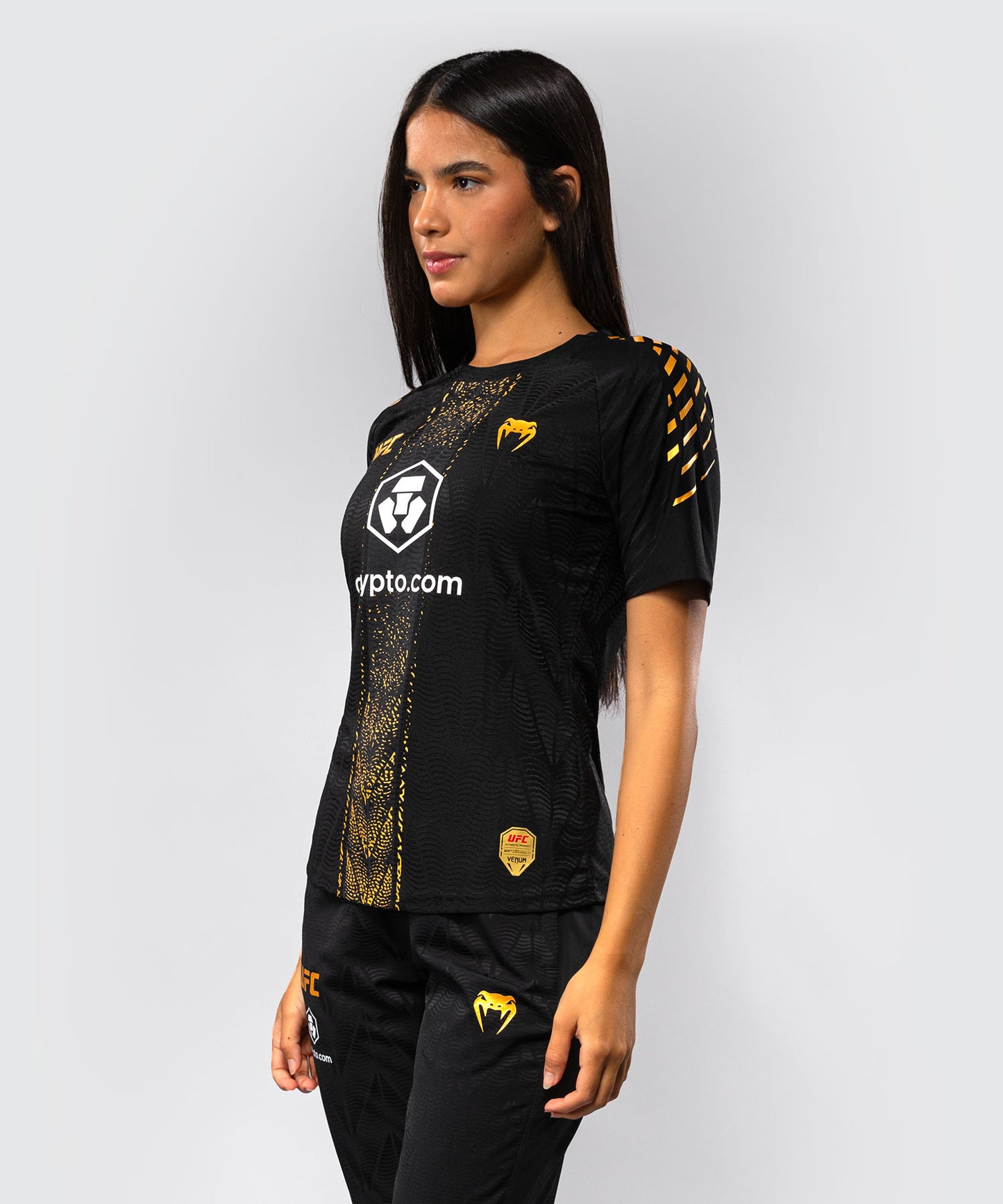 UFC Zenith by Venum Authentic Fight Night Offizielles Walkout-Trikot Damen - Champion