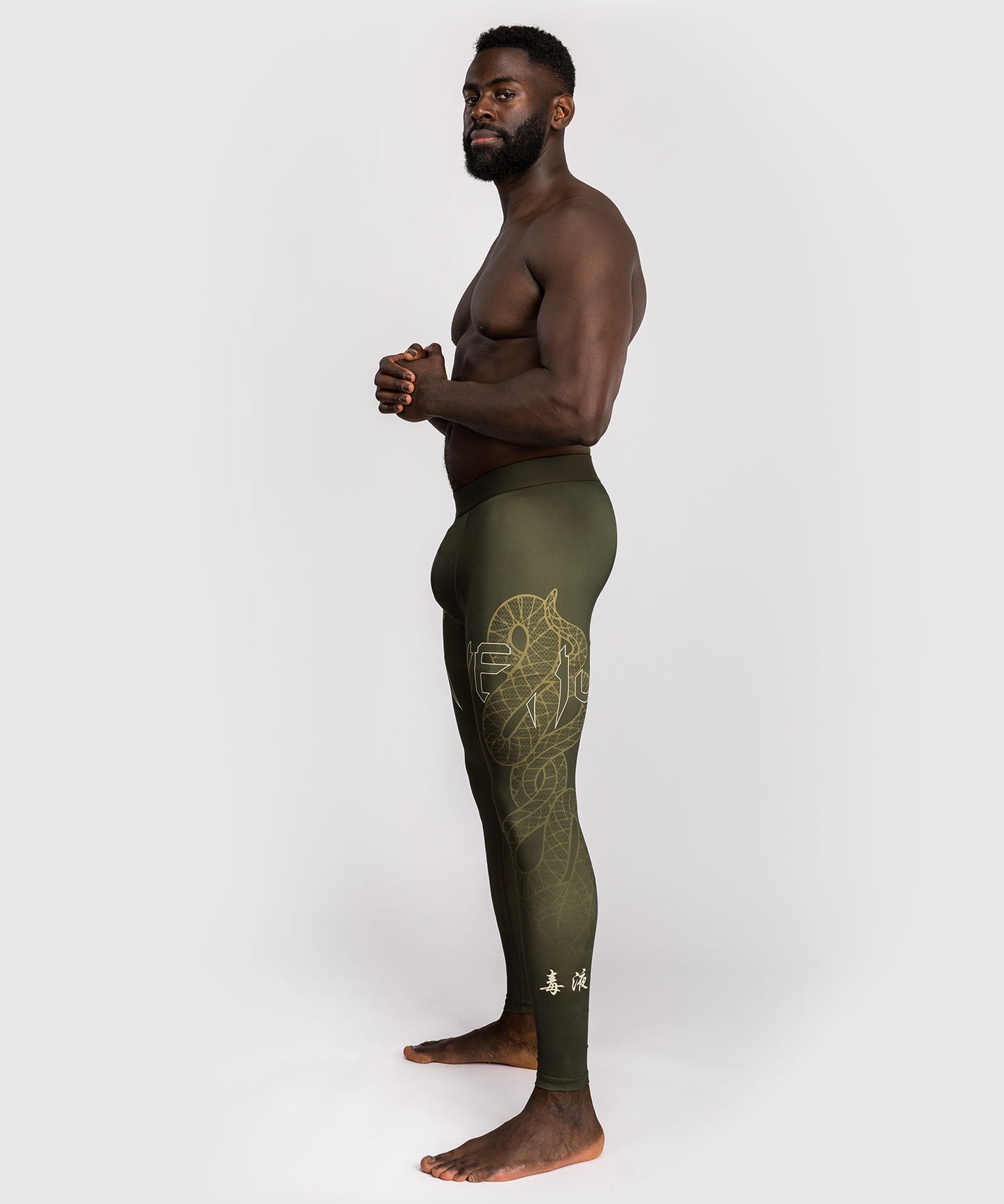 Venum Serpenti Spats - Khaki/Bronze/Ivory