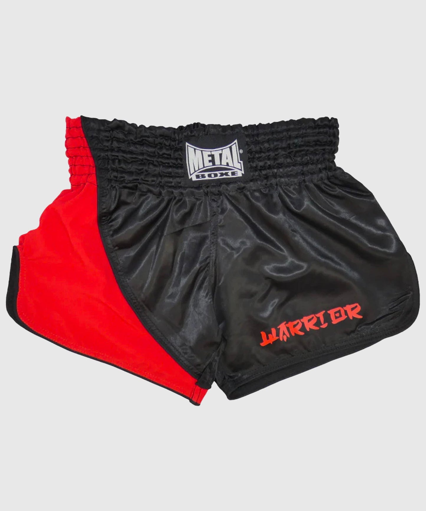 Short Kick Metal Boxe Warrior - Noir/Rouge