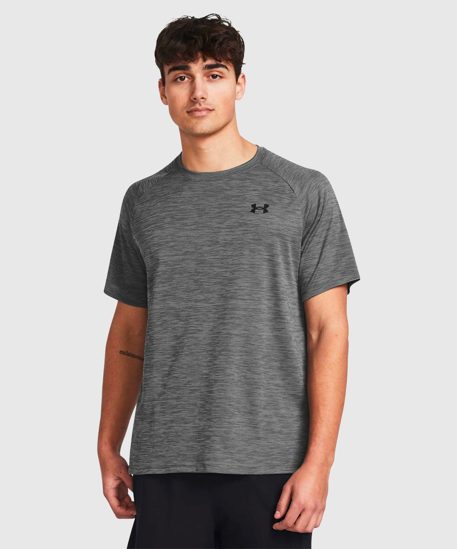 T-Shirt Under Armour Ua Tech Textured Gris – Dragon Bleu
