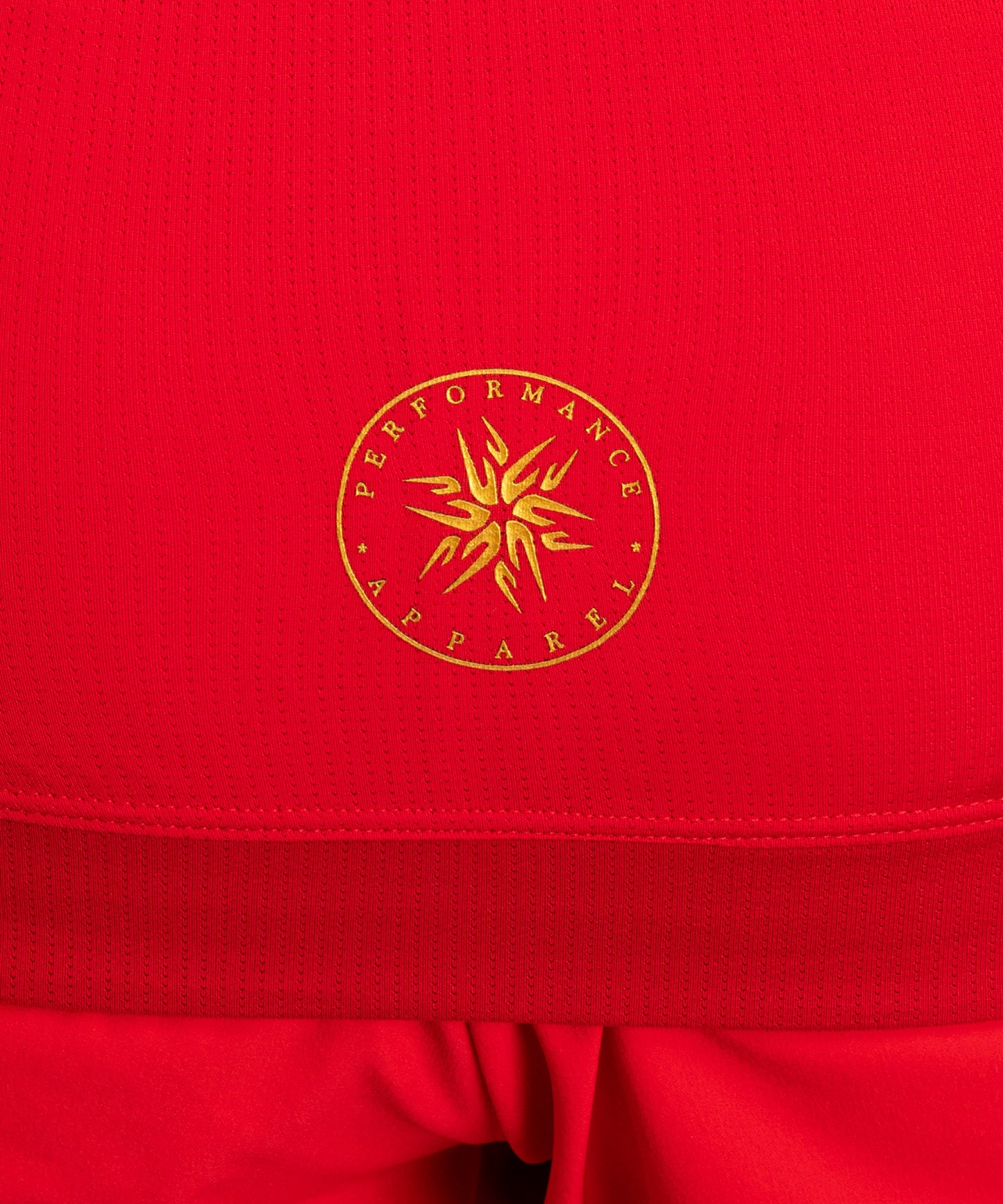 Venum x WOW FC Kurzarm Rashguard - Fury Red/ Gold
