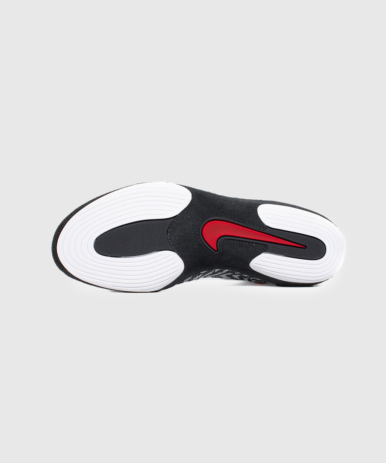 Nike Inflict 4 Se Wrestling Shoes - White/Grey/Red