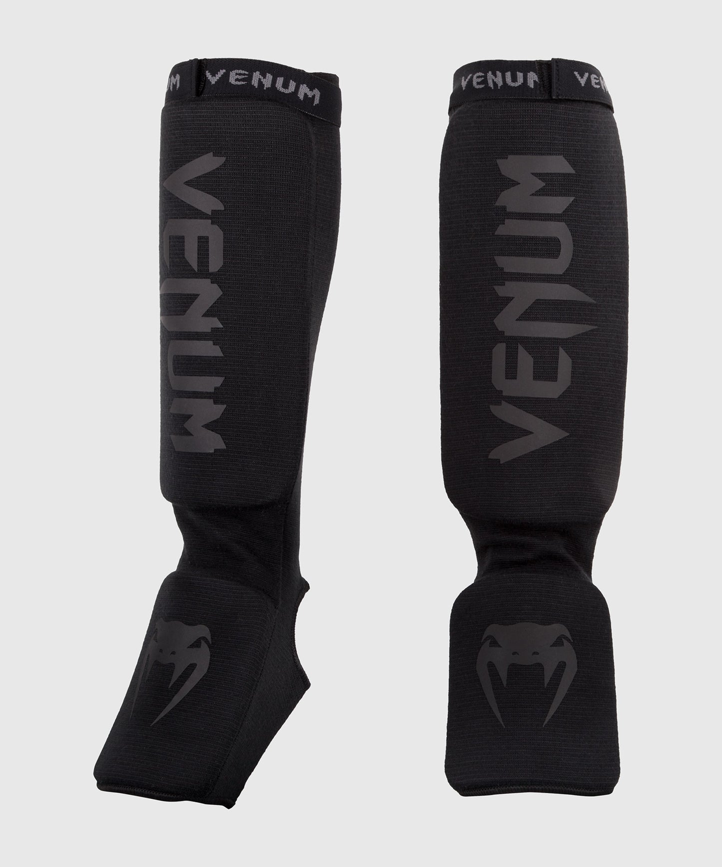 Venum Kontact Schienbeinschoner – Schwarz/Schwarz