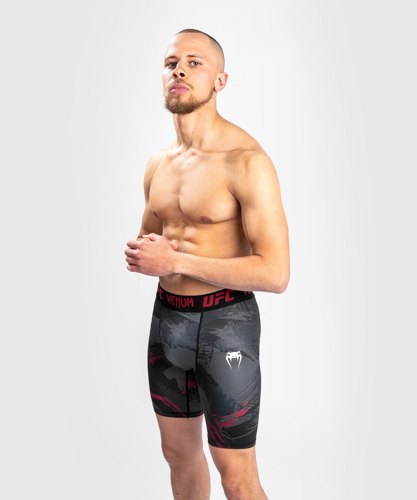 UFC Venum Authentic Fight Week 2.0 Compression Short - Black/Red