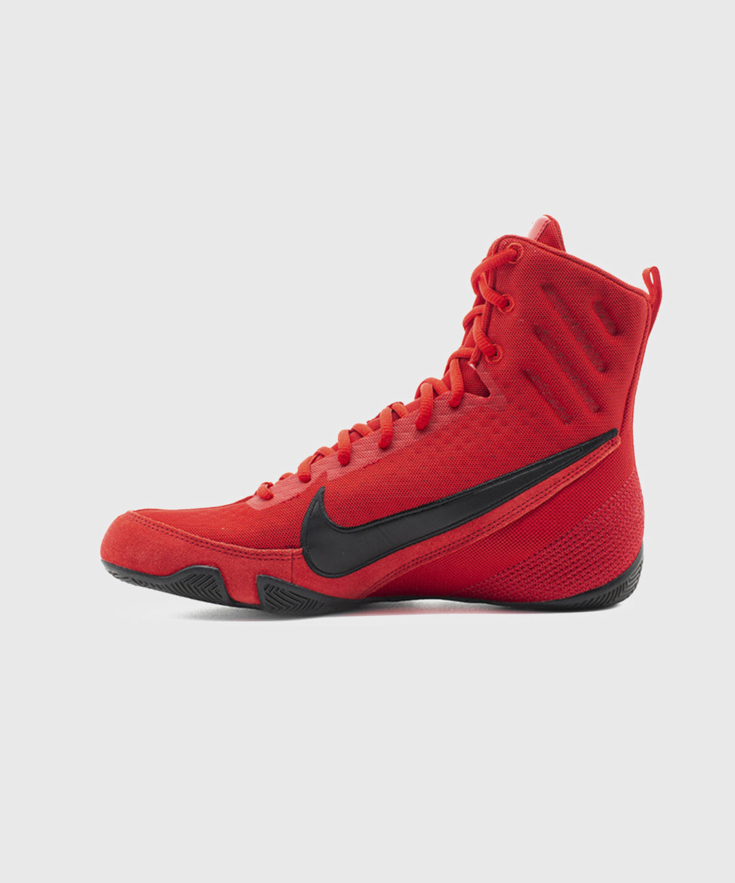 Chaussures de Boxe Semi-Montantes Nike Machomai 3 - Rouge