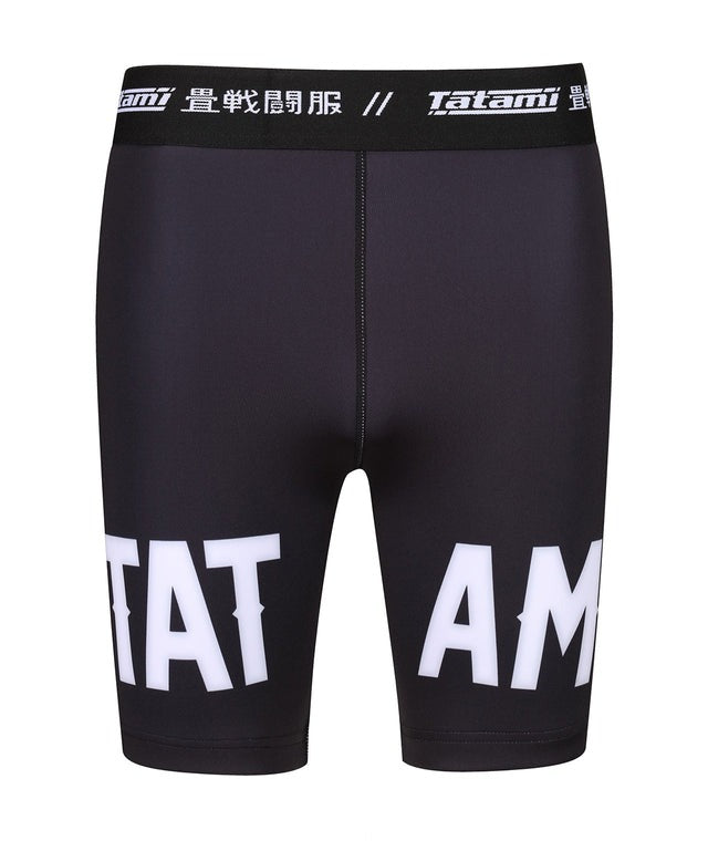 Short De Vale Tudo Tatami Fightwear Raven - Noir