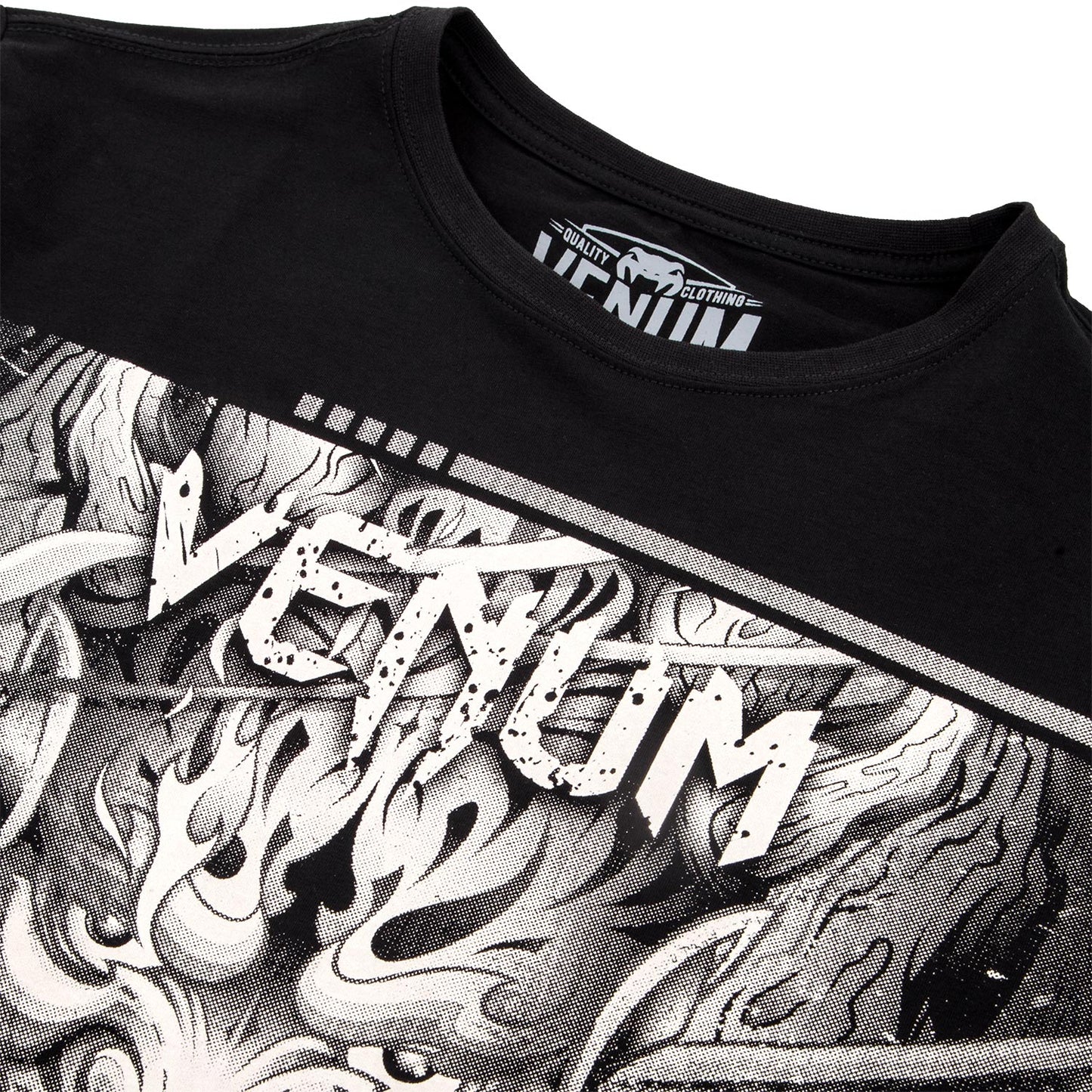 T-shirt Venum Devil - Bianca/Nera