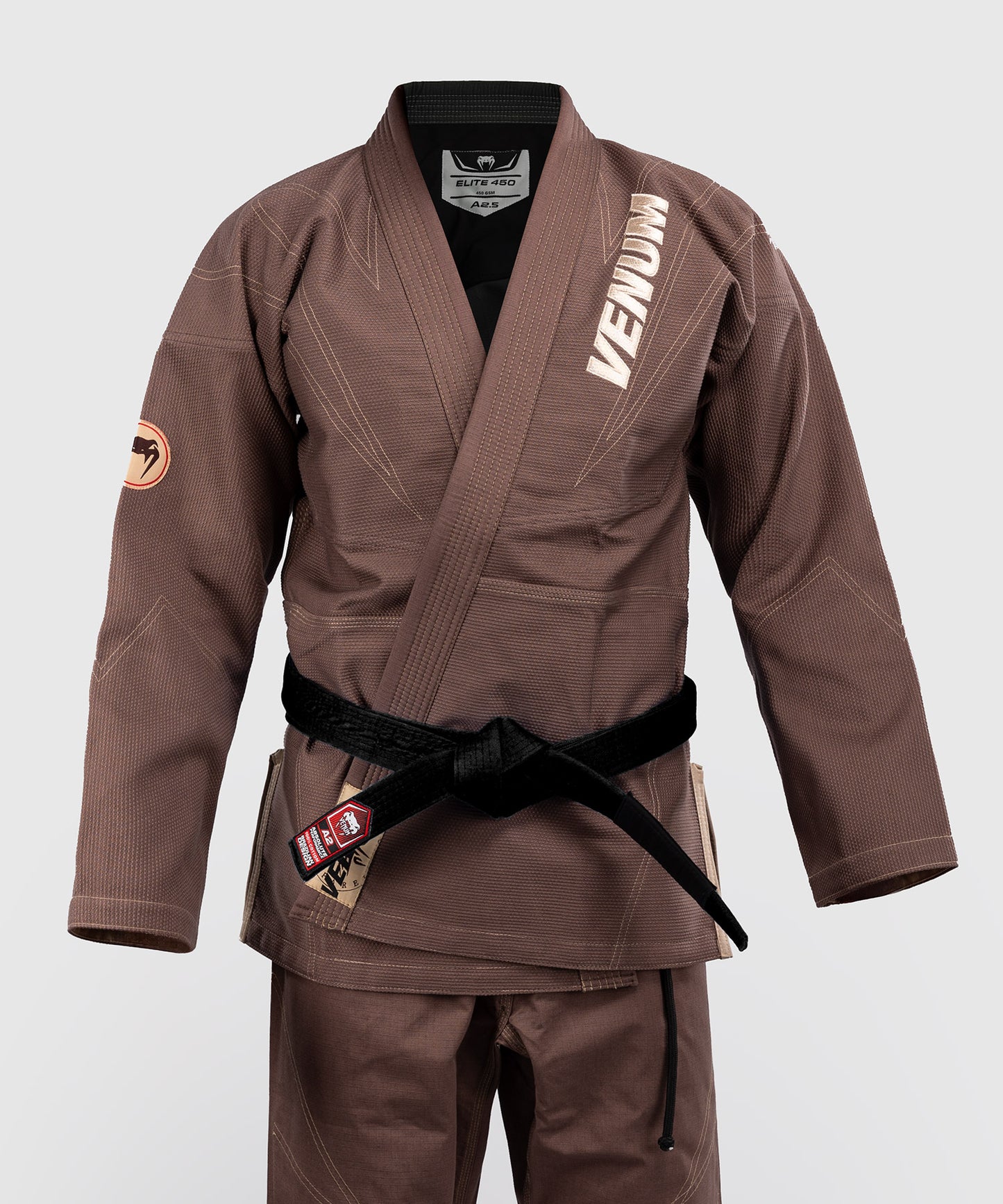 Kimono de JJB Venum Elite 5.0 (450 gsm) - Chocolat Brun