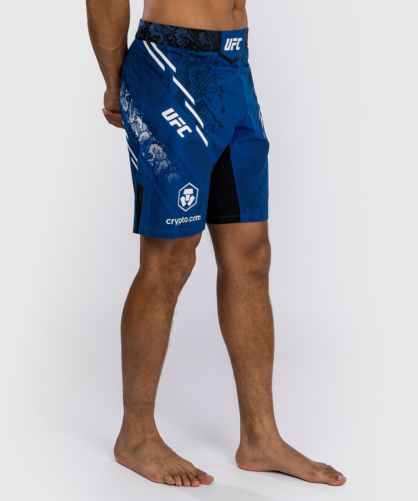 Shorts de combat Coupe longue pour Hommes UFC Adrenaline by Venum Authentic Fight Night - Bleu