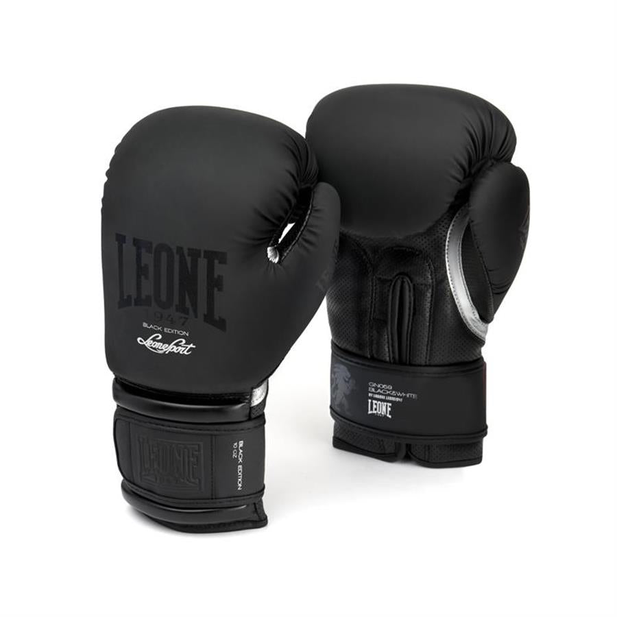 Leone GN059 Guantes de Boxeo – Negro – Dragon Bleu Leone GN059 Guantes de Boxeo – Negro – Dragon Bleu