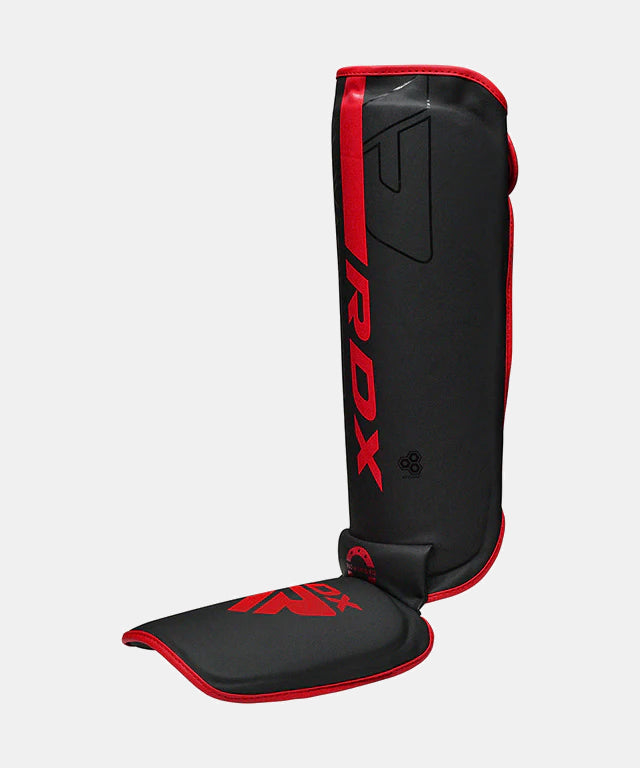 RDX F6 Kara Schienbeinschoner - Schwarz/Rot