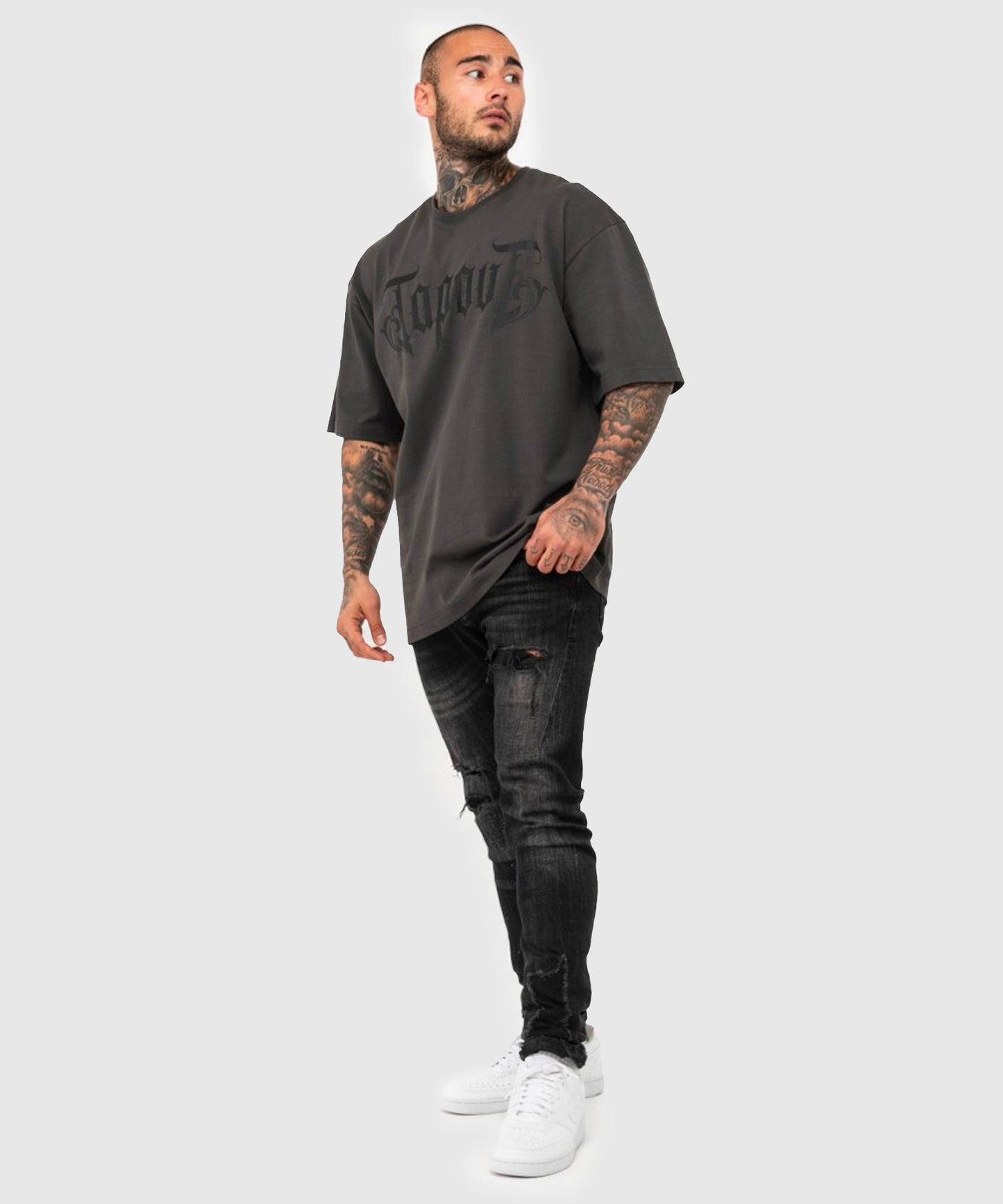 Tapout Simply Believe T-shirt - Grigio