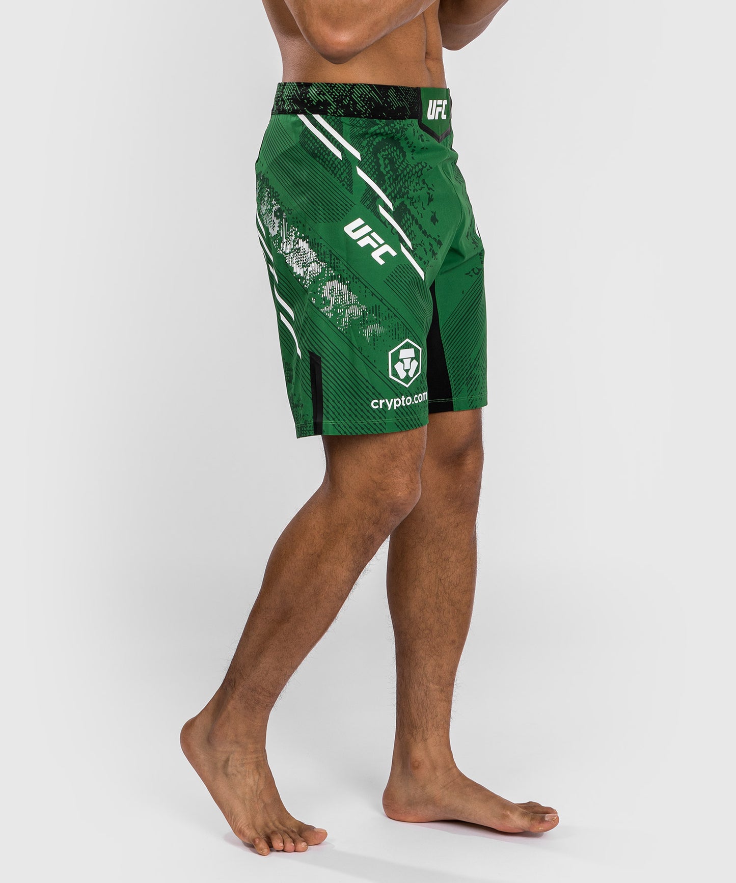 UFC Adrenaline by Venum Authentic Fight Night Men's Fight Short - Long Fit - Green