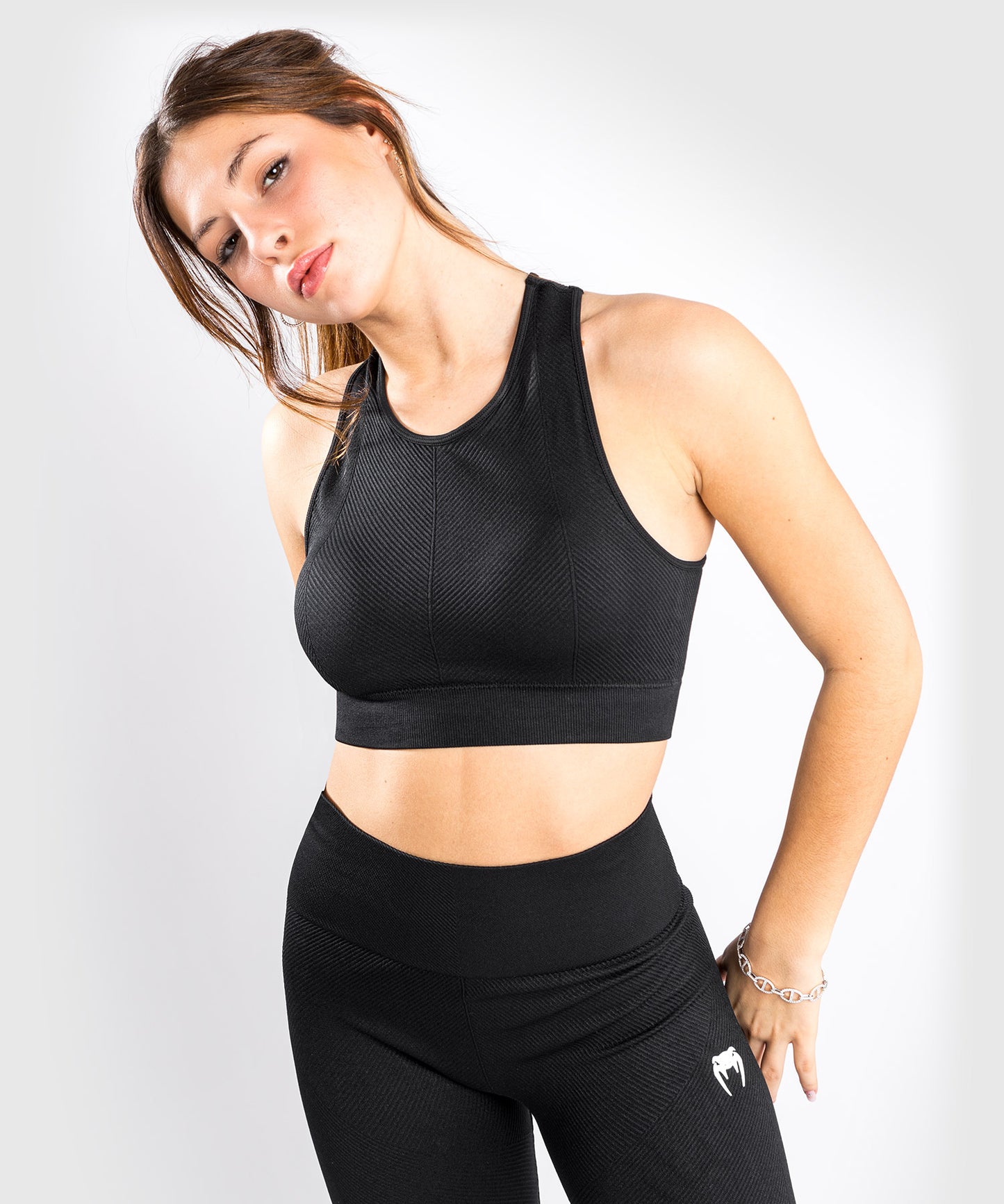 Brassière de Sport Venum Sparring Seamless - Pour Femmes - Noir