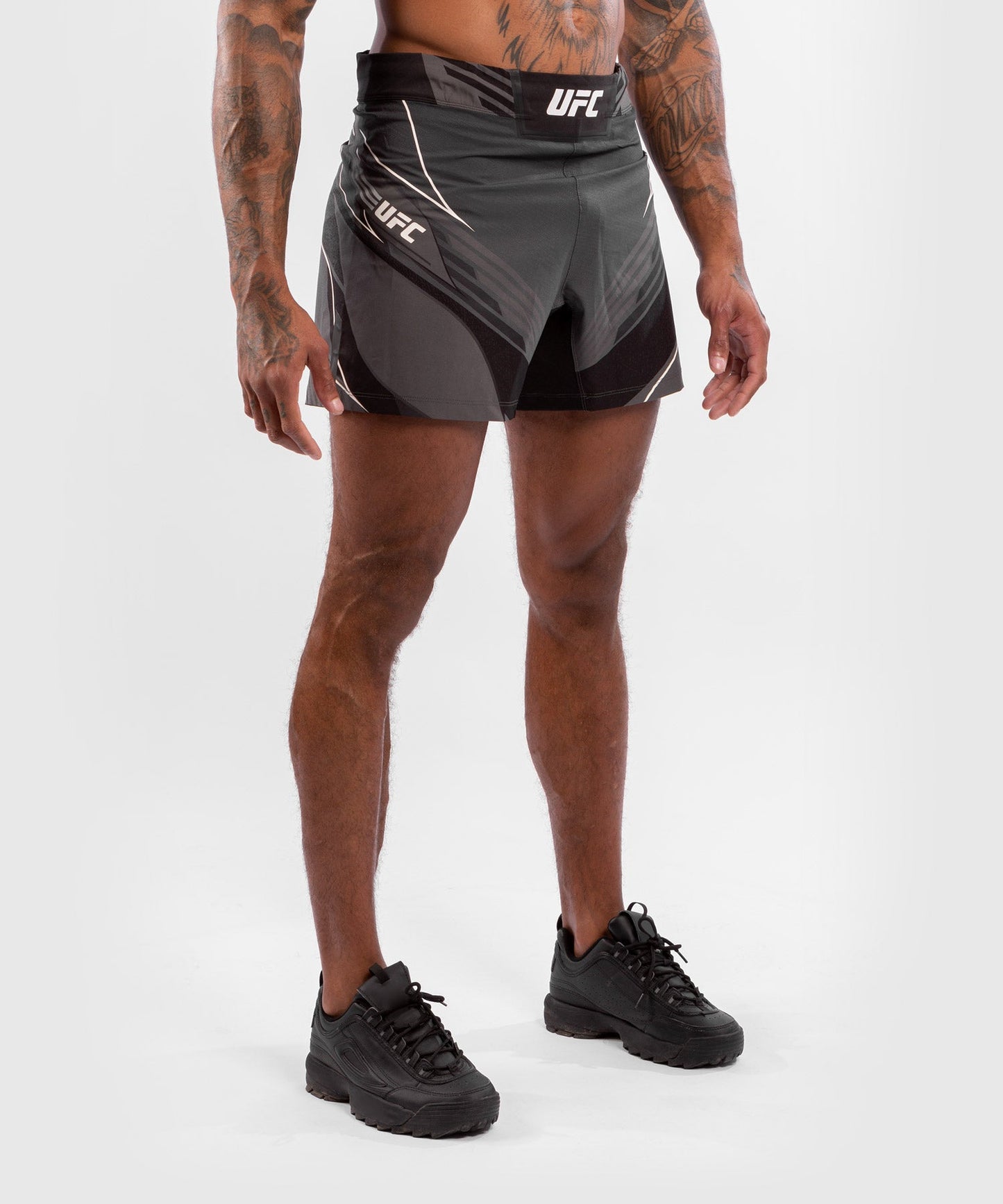Men's UFC Fightshort Venum Authentic Fight Night - Short Cut - Black