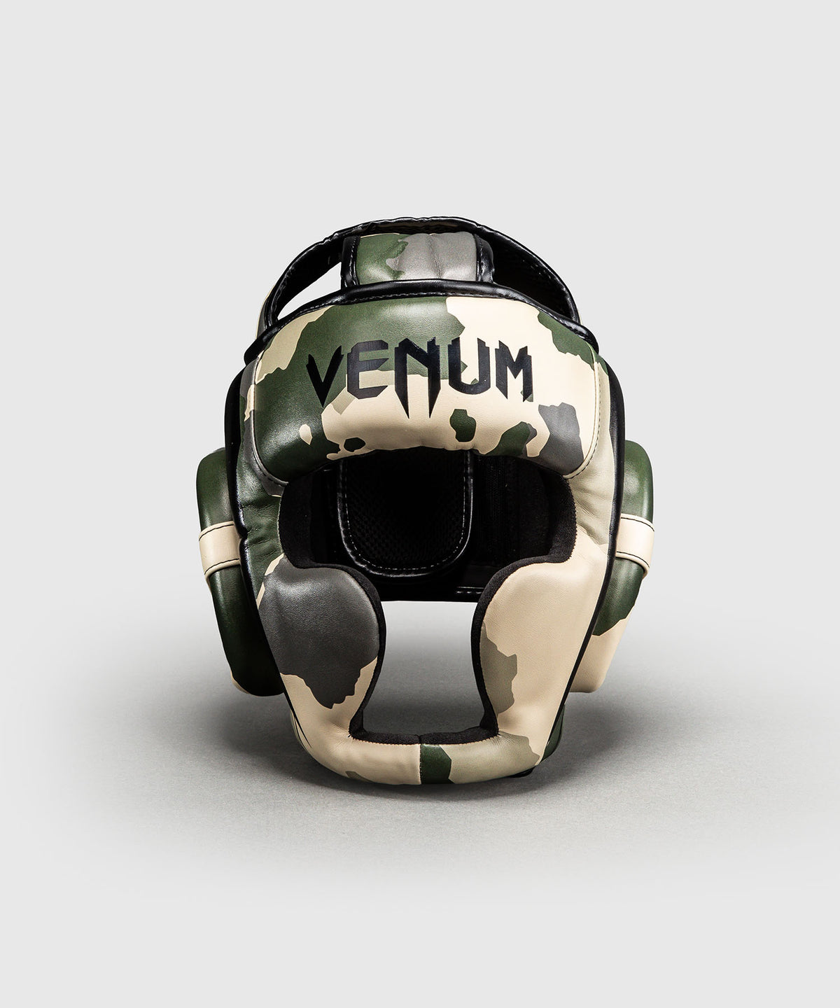 Venum Elite Camo Casco de Protección – Caqui/ Blanco Hueso