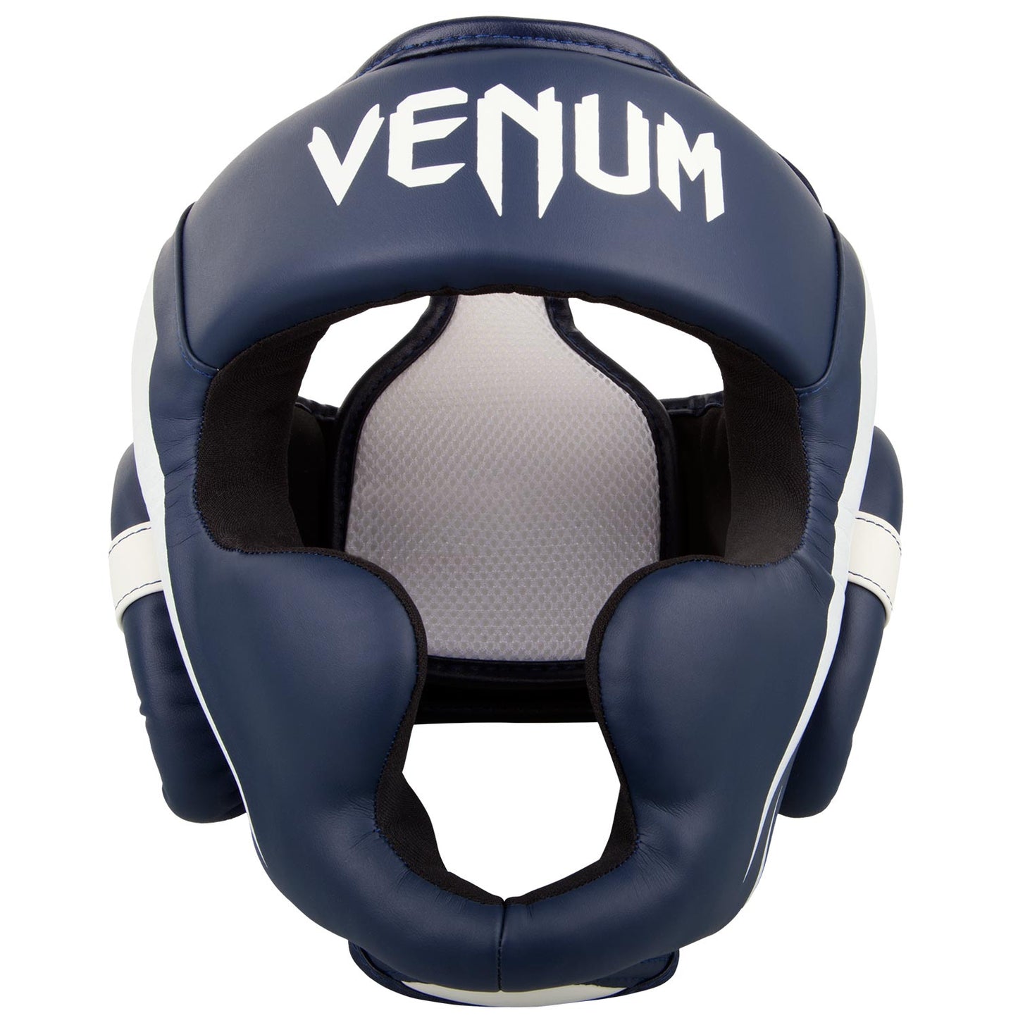 Casque de Protection Venum Elite - Blanc/Bleu Marine