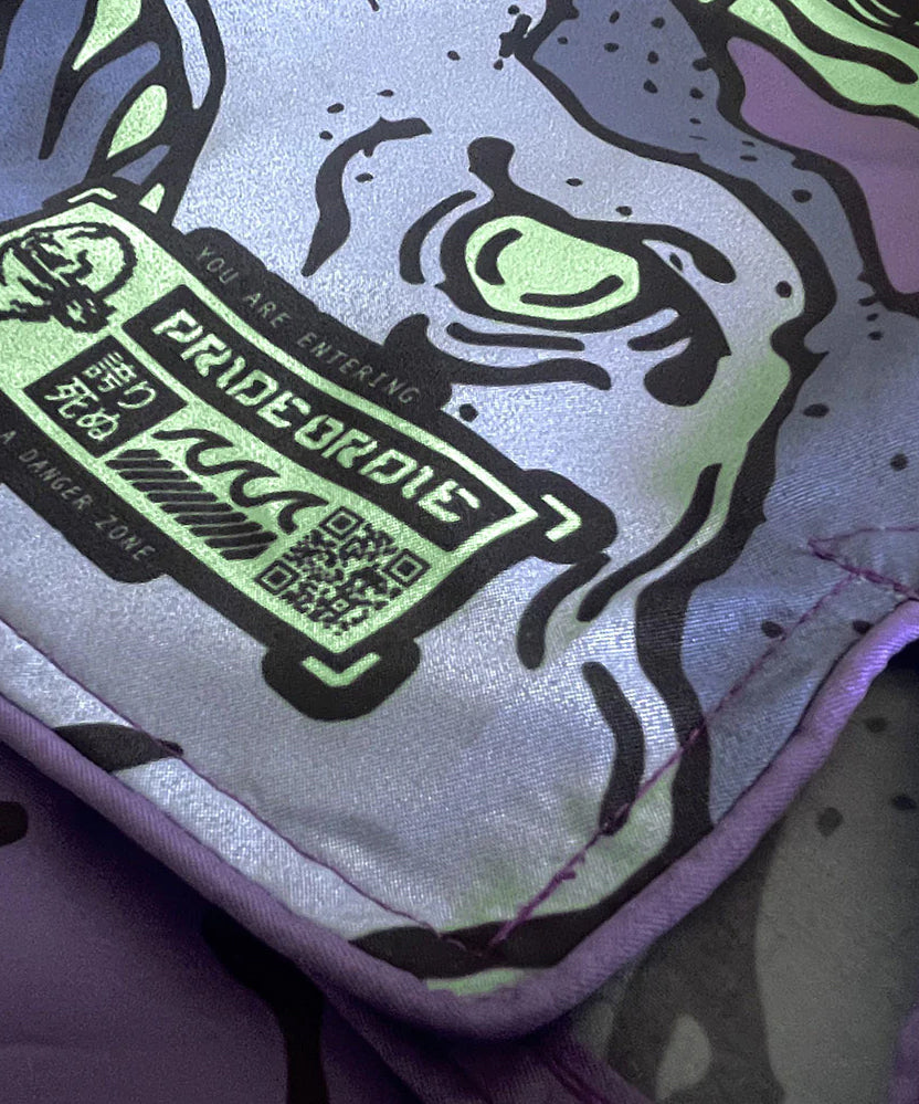 Pride Or Die Dangerous Water V.2 Fightshorts - Schwarz
