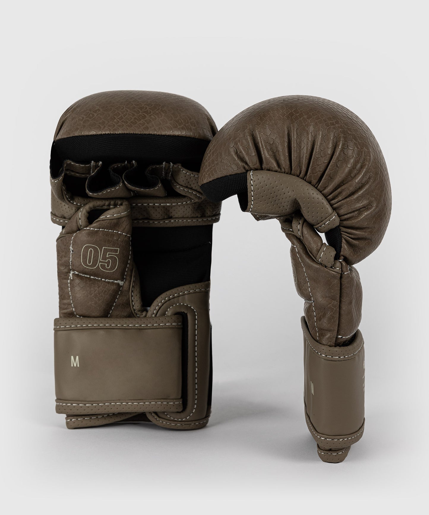 Venum Impact Evo Scales Guantes de Sparring MMA - Gris oscuro