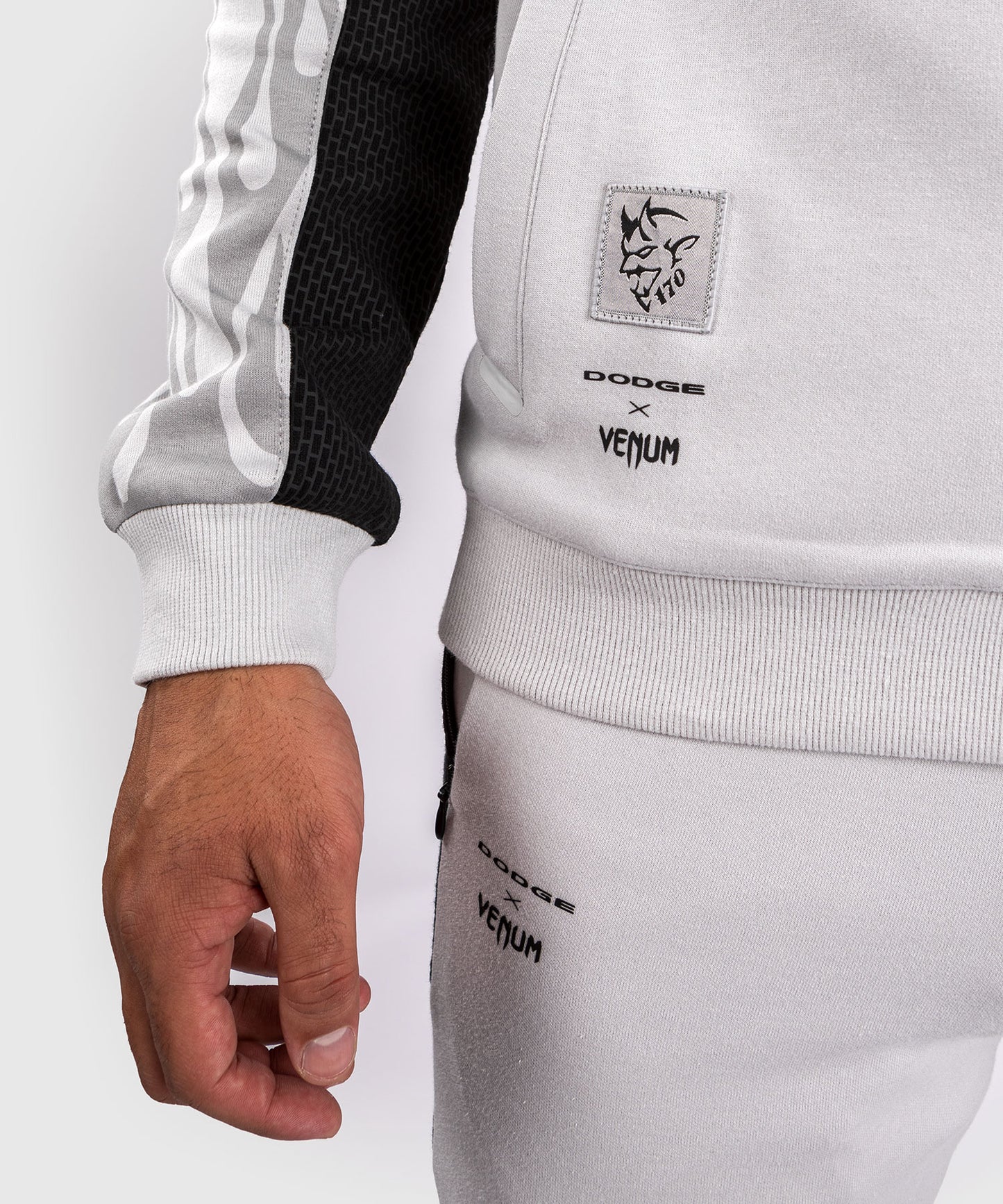 Venum x Dodge Demon 170 Chaqueta con cremallera completa para Hombre - Gris