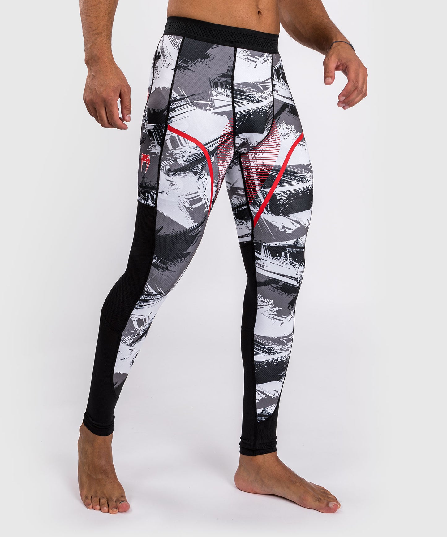 Venum Electron 3.0 Spats - Grey/Red