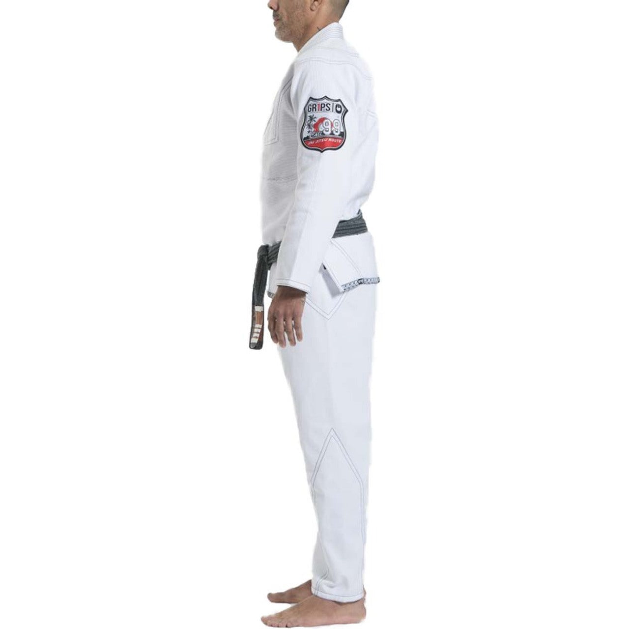 Kimono de JJB Grips Cali 99 - Blanc