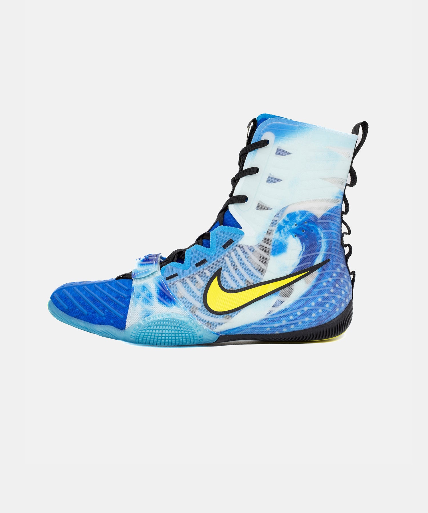 NIKE HYPERKO 3 SE ボクシングシューズ 25cm Nike Hyperko 3 Se Boxing Shoes - Blue/Yellow – Dragon Bleu