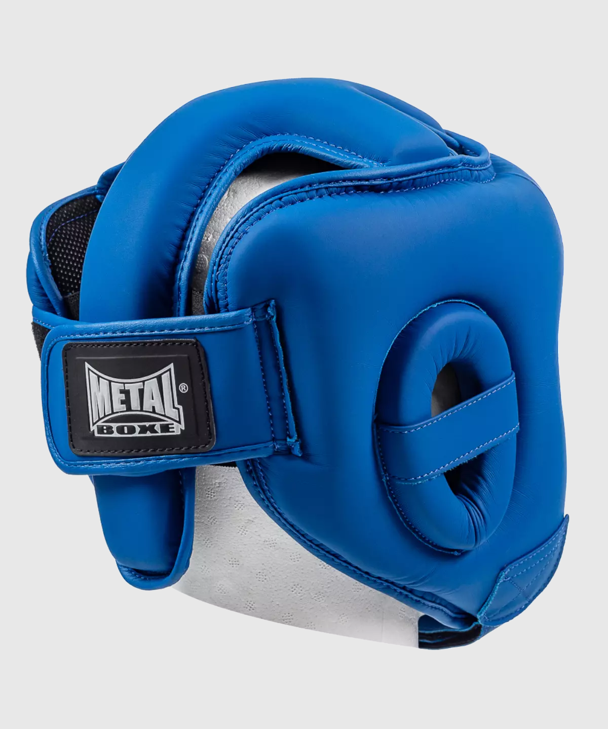 Casque de Metal Boxe Compétition - Bleu