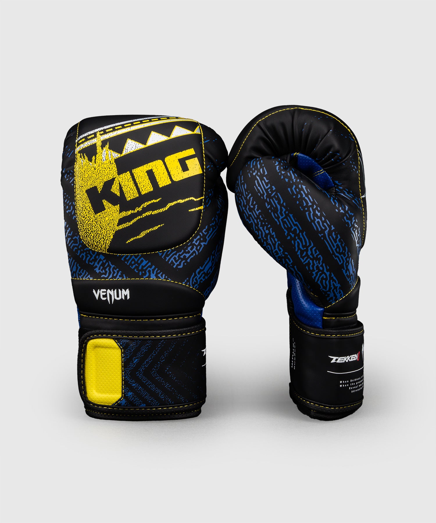 Venum x TEKKEN 8 Boxing Gloves - King - Black/Yellow – Dragon Bleu