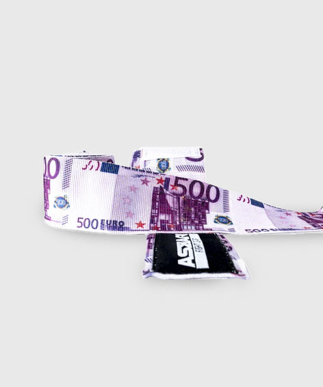 Askari Blood Money Euro Boxing Wraps - Purple/White - 4.2m
