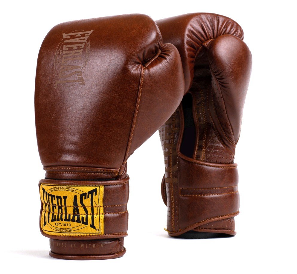 Gants de Boxe Everlast 1910 H&L Sparring - Marron