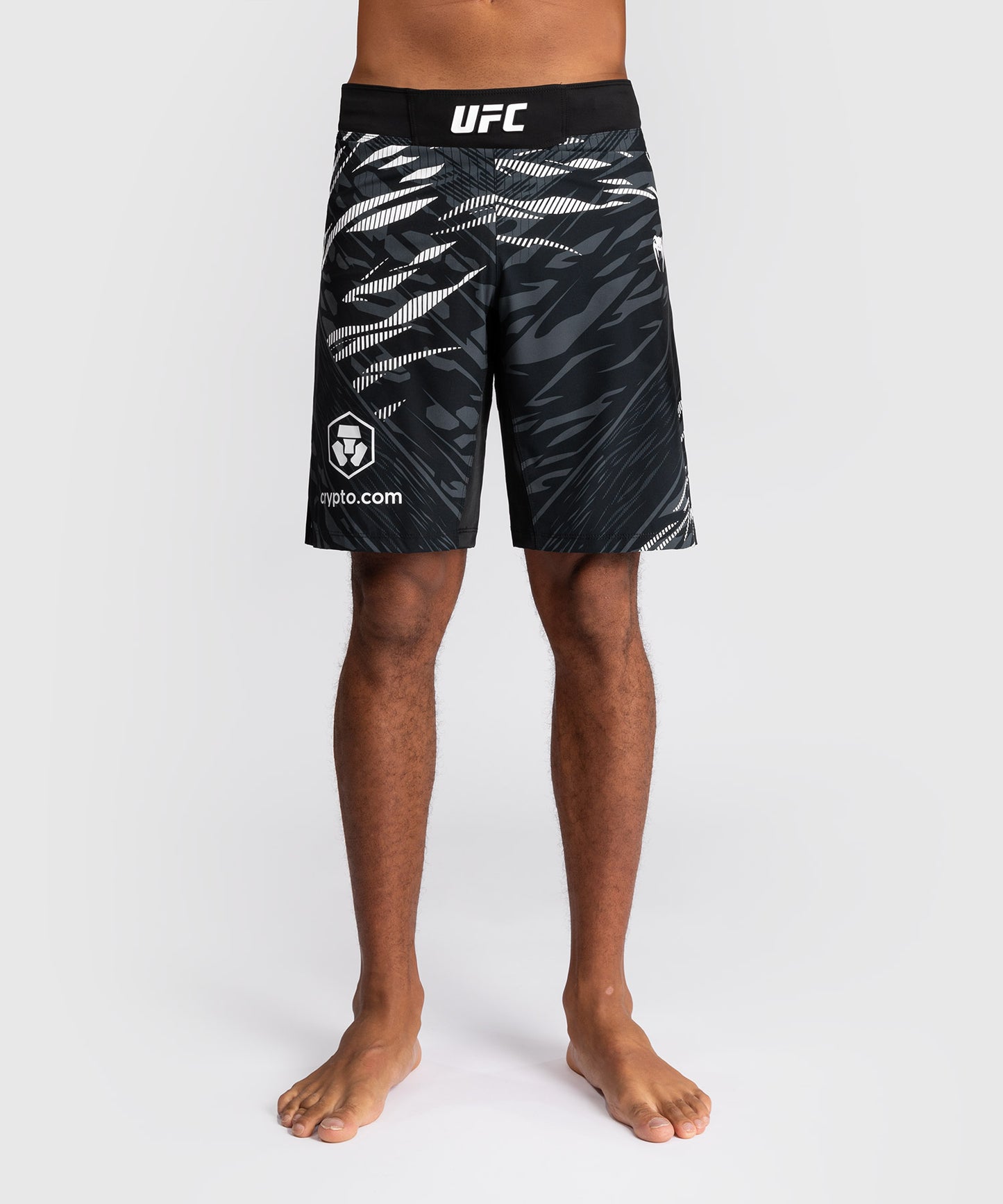 Shorts de Combat pour Hommes UFC Fusion by Venum Authentic Fight Night - Coupe Longue - Noir