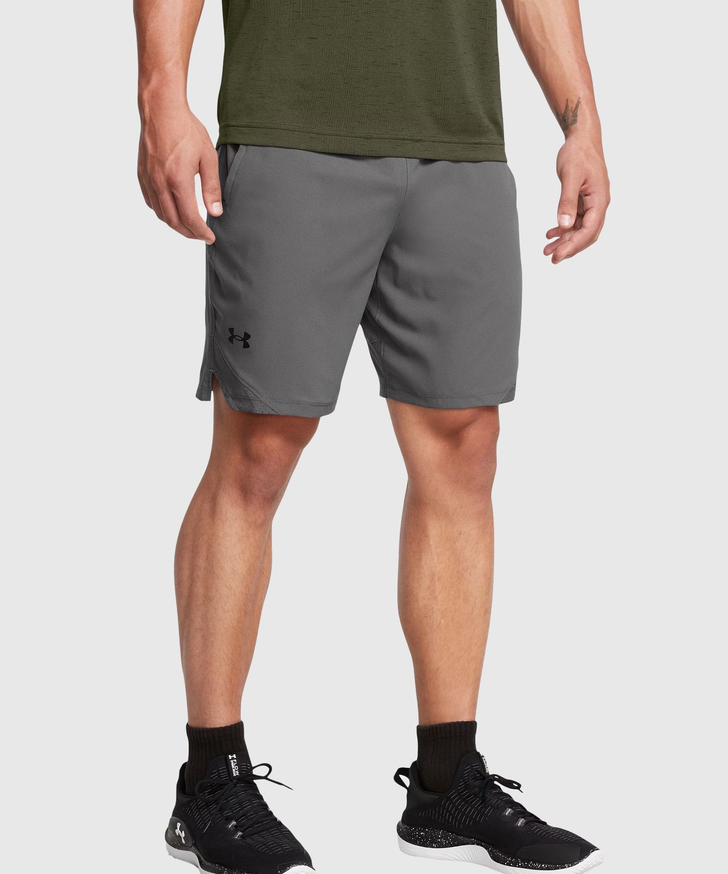 Short Under Armour Ua Vanish Woven - Gris