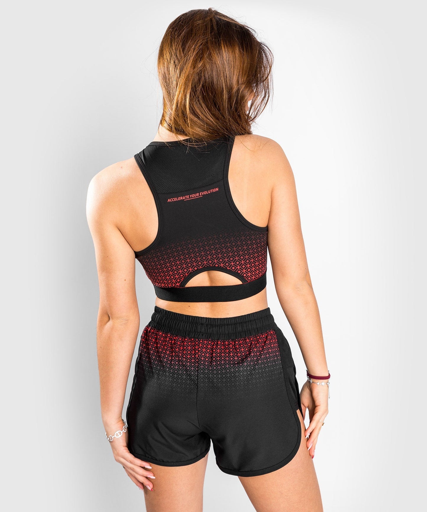 Venum Performance Institute UFC Sports Bra - Black/Red