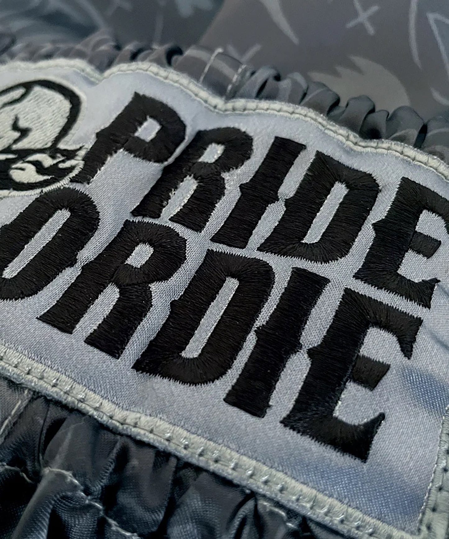 Short de Muay Thai Pride Or Die Ferocity - Noir