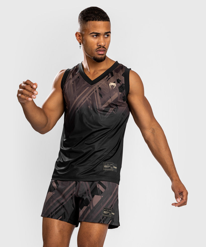 Venum Tecmo 2.0 Dry Tech Tank Top - Black/Brown