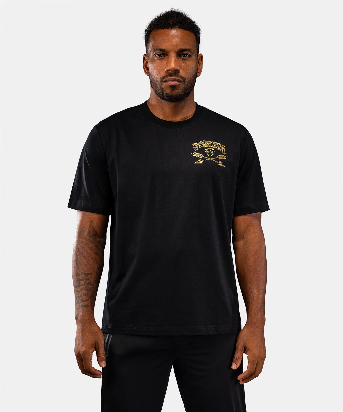 Venum Wolf Atak T-Shirt - Black/Grey