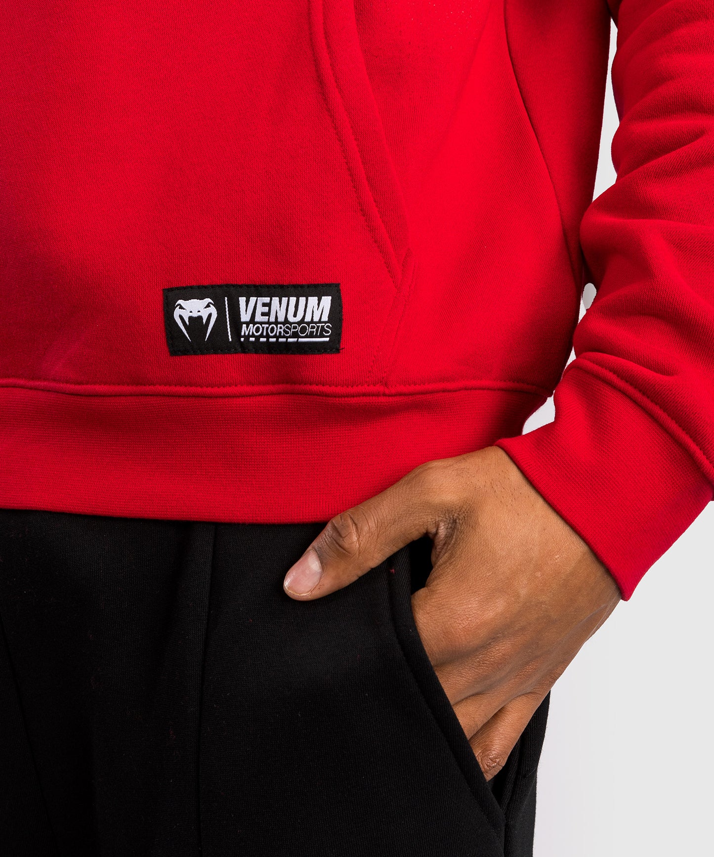 Venum Motorsport Sudadera con Capucha - Rojo Racer