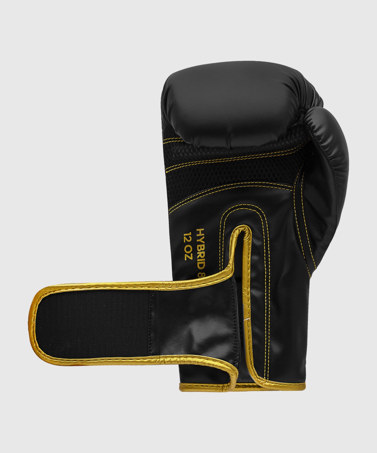 Adidas Hybrid 80 Guantes de Boxeo - Negro/Oro