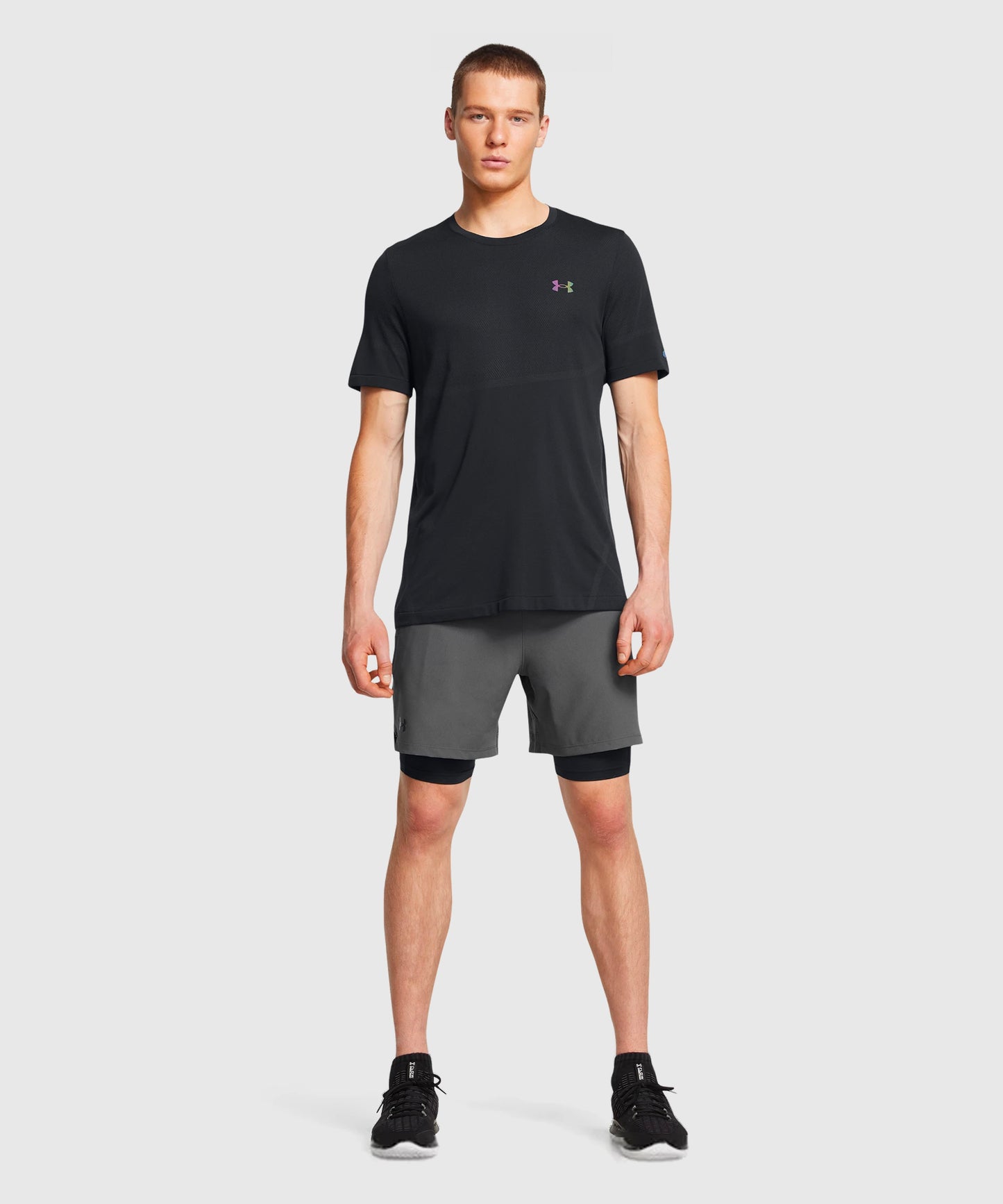 Short Under Armour 2-En-1 Ua Vanish Woven - Gris