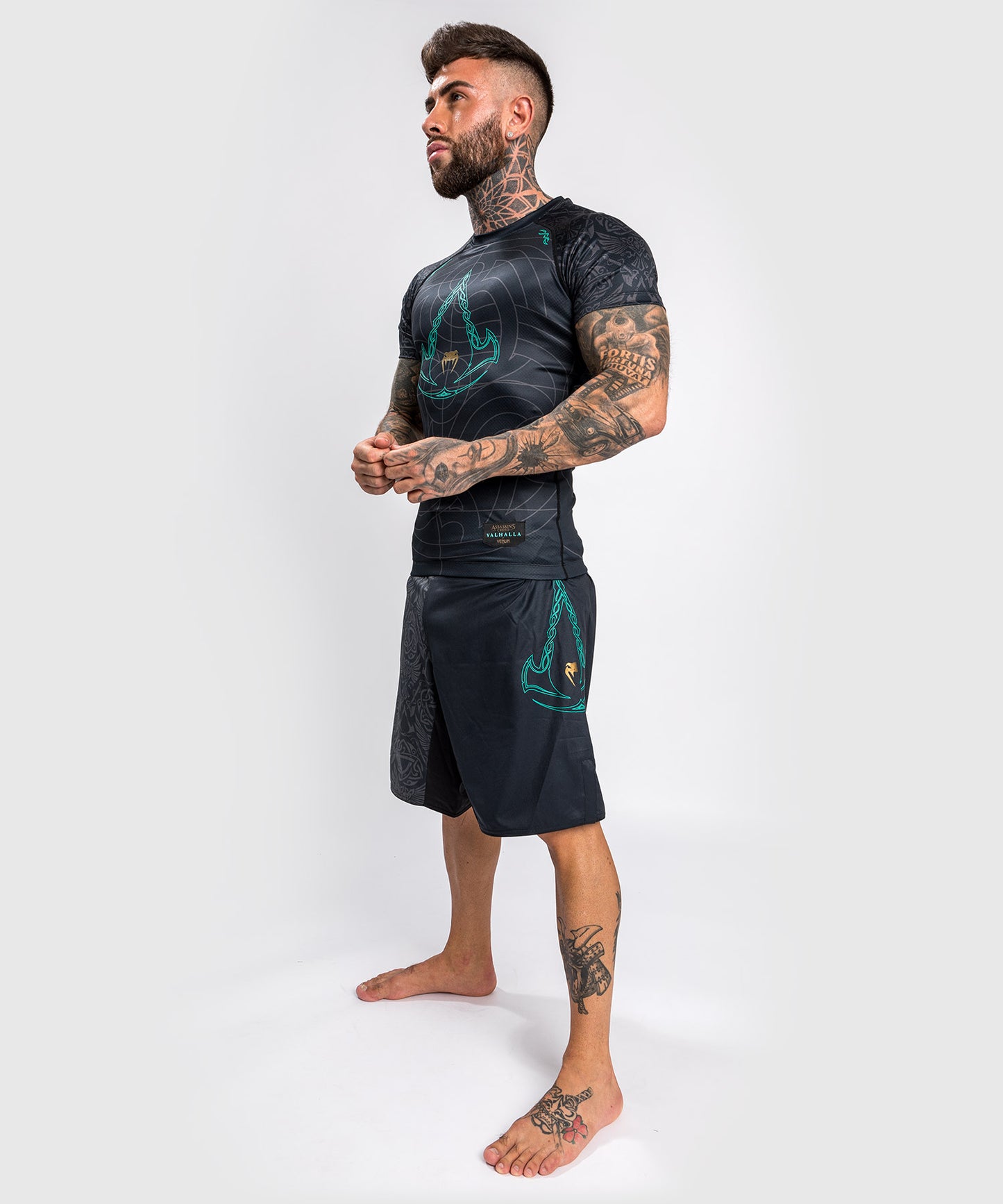Rashguard Venum Assassin's Creed Reloaded - Manches Courtes - Noir