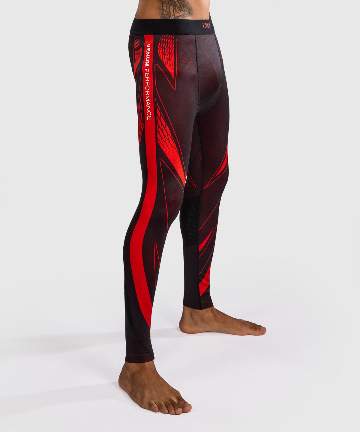 Venum Amazonia Reborn Pantalón de compresión - Negro/Rojo