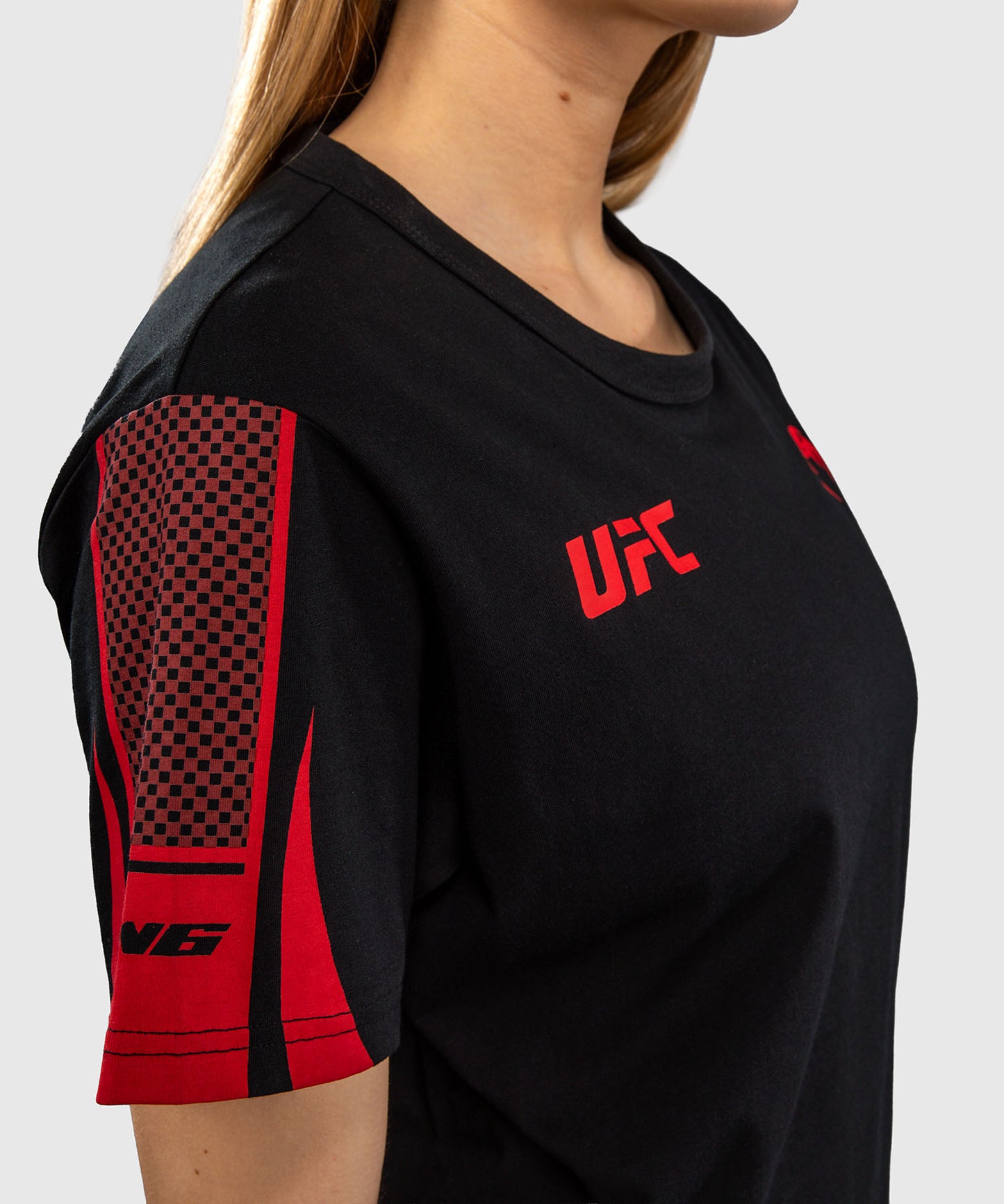 Venum UFC Unity by Venum Authentic Fight Week T-shirt a Maniche Corte da Donna - Nero