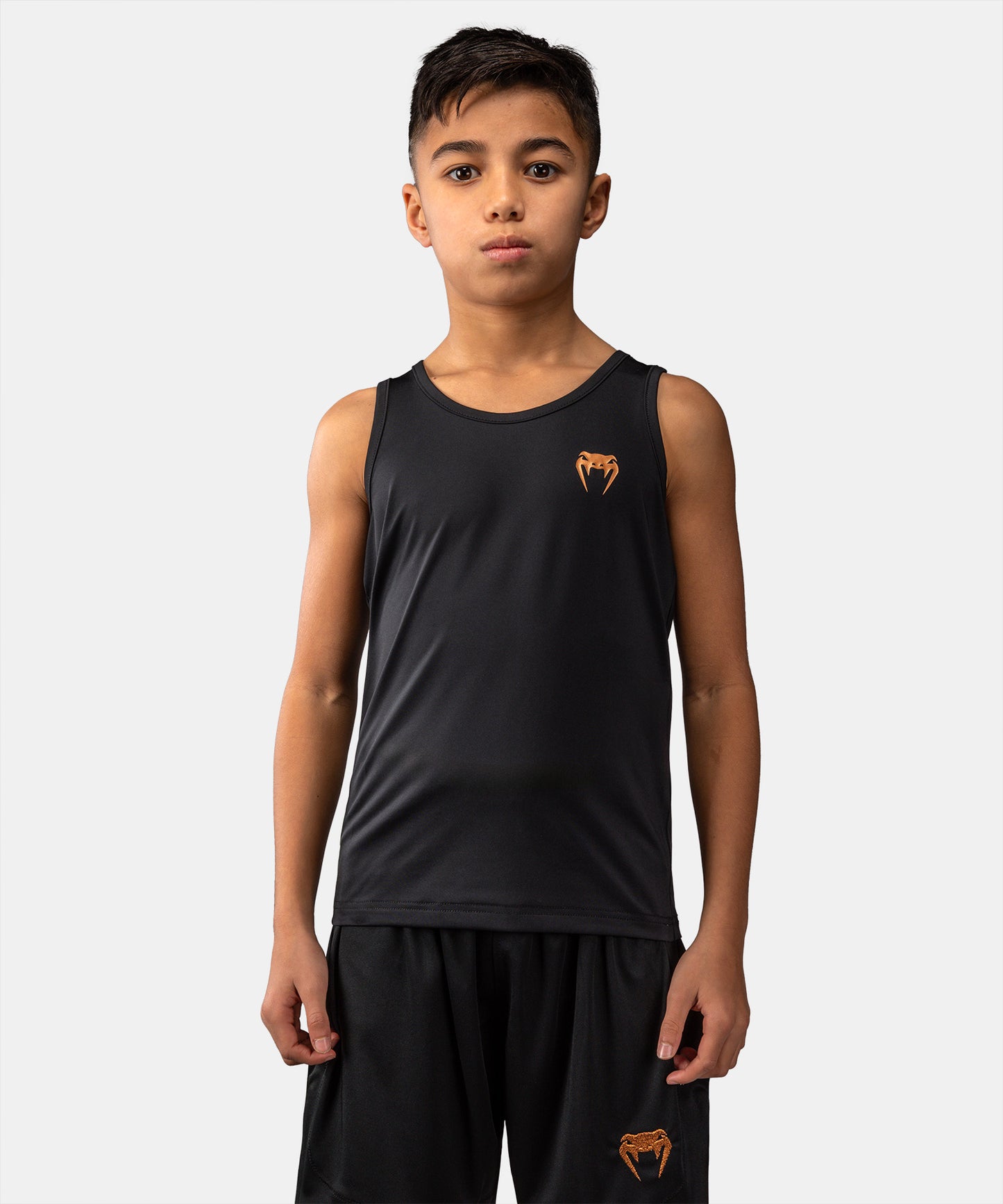 Venum Contender Camiseta de Tirantes Para Niños – Negro/Oro