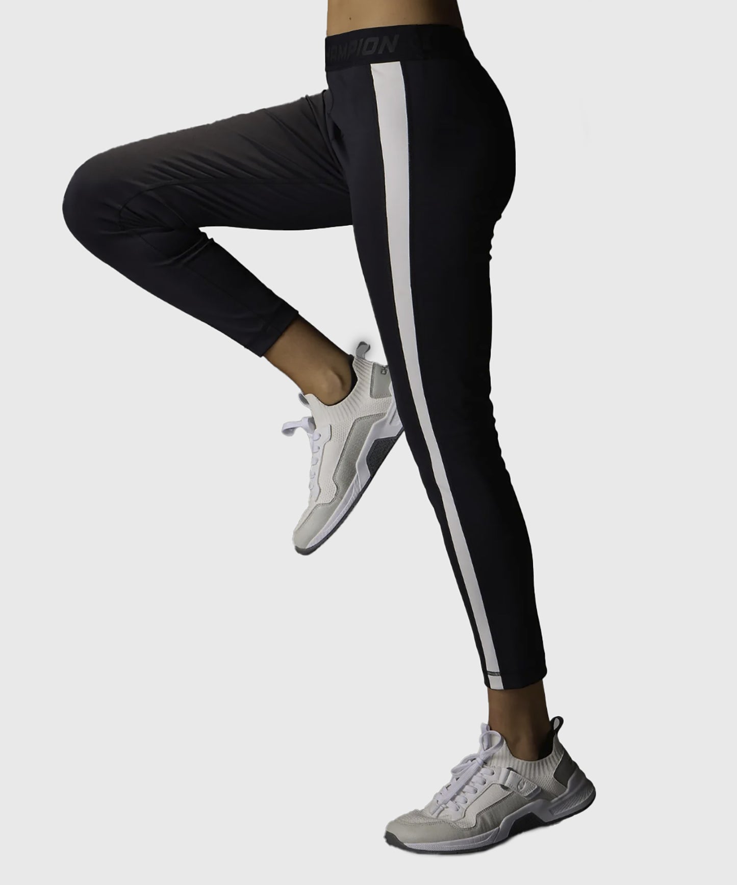Leggings Champion 7/8 En Jersey Stretch Femme - Noir