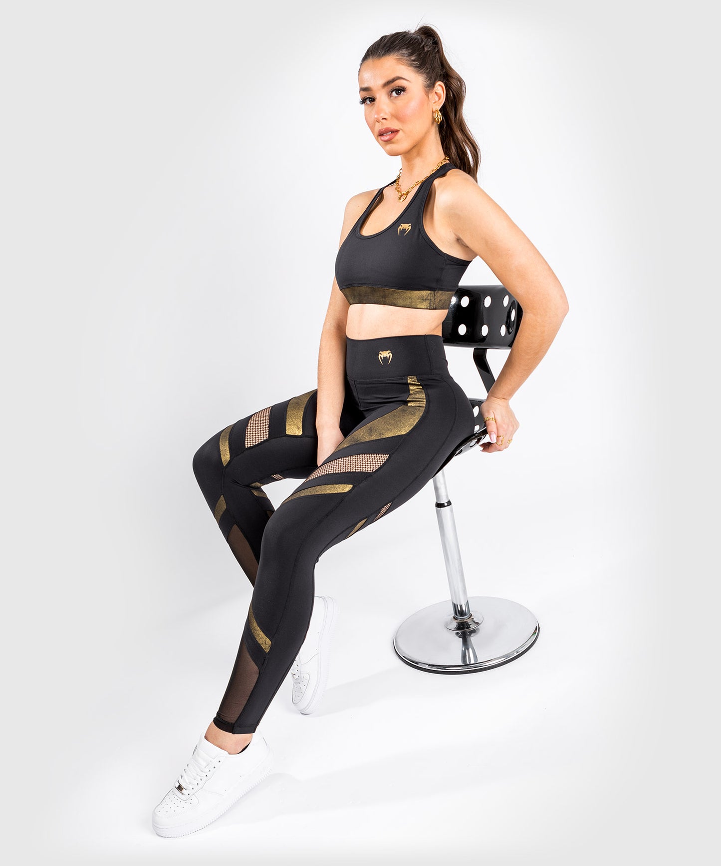 Venum Lightning 7/8 Leggings – Schwarz/Gold